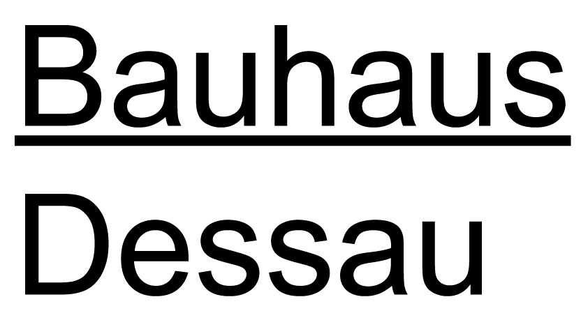 logo Stiftung Bauhaus Dessau